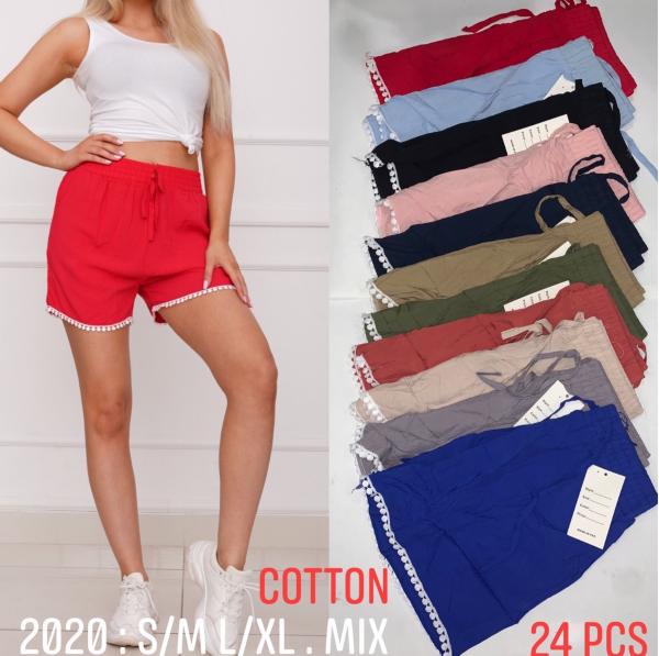 Szorty damskie Roz S-XL, Mix Kolor Paczka 12 szt